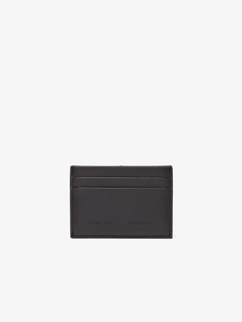 Front image of Origami Card Holder in BLACK