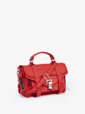 Side image of PS1 Tiny Bag in true red