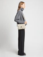 Proenza Schouler Grey Leather PS1 Tiny Satchel Bag - Yoogi's Closet