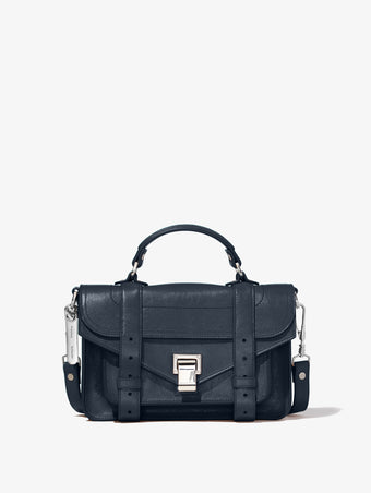 Front image of PS1 Tiny Bag in Dark Navy