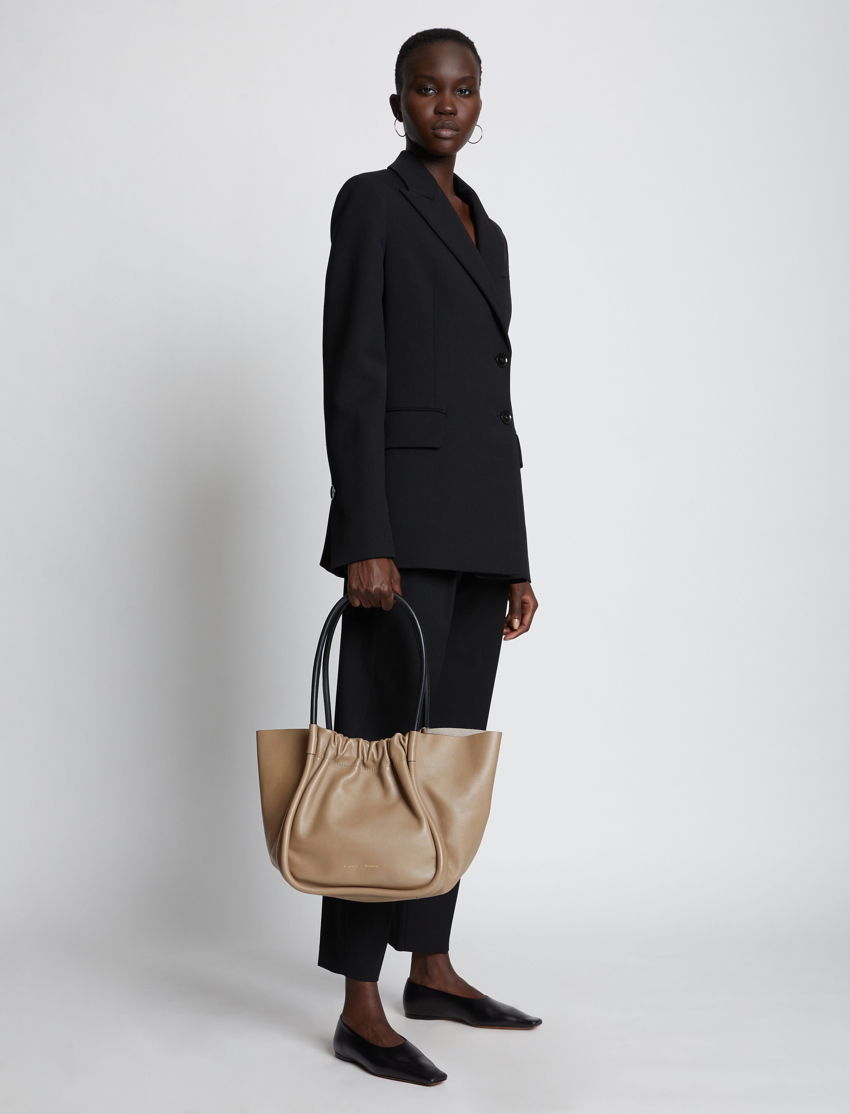 Large Ruched Tote – Proenza Schouler