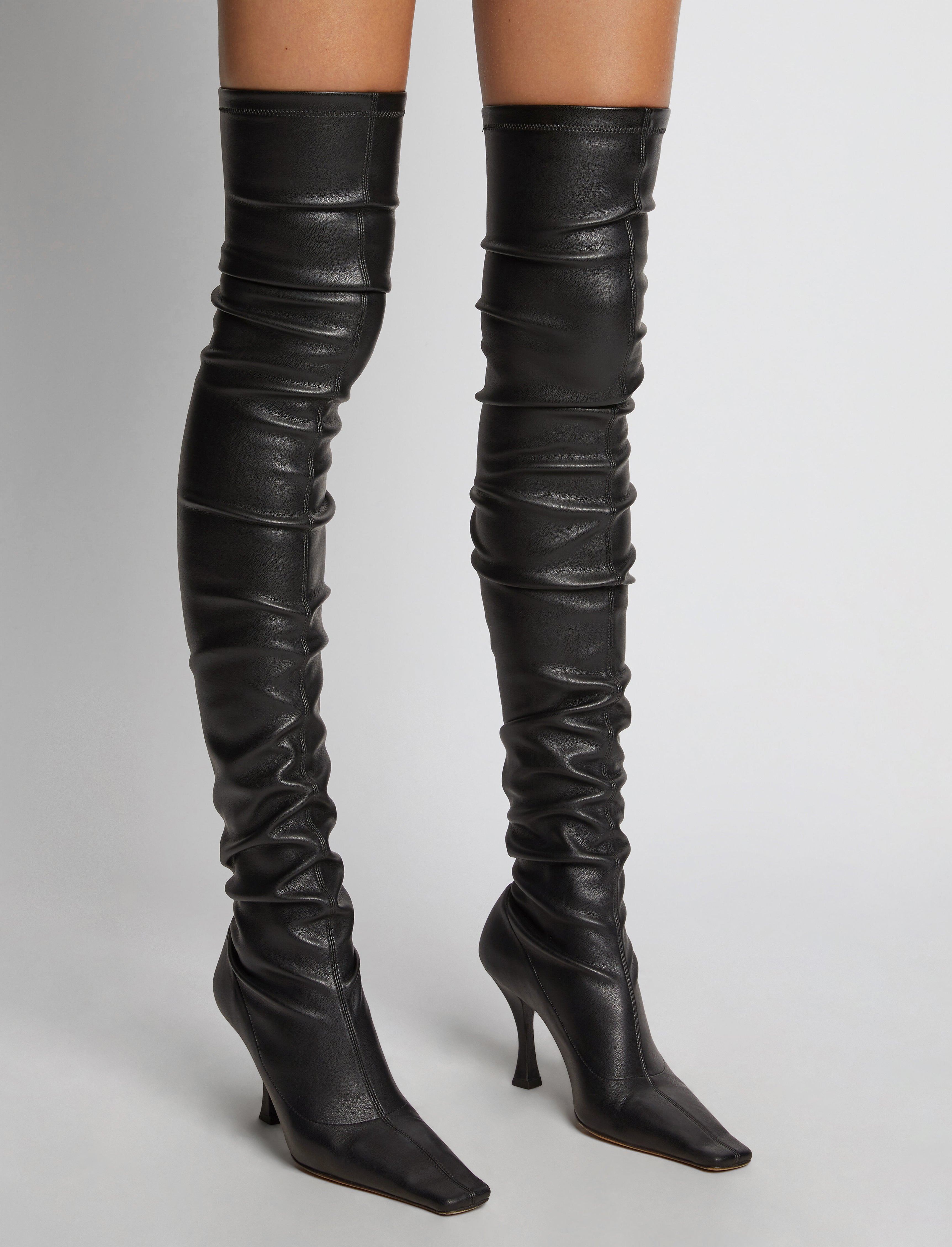 Trap Over The Knee Boots Proenza Schouler