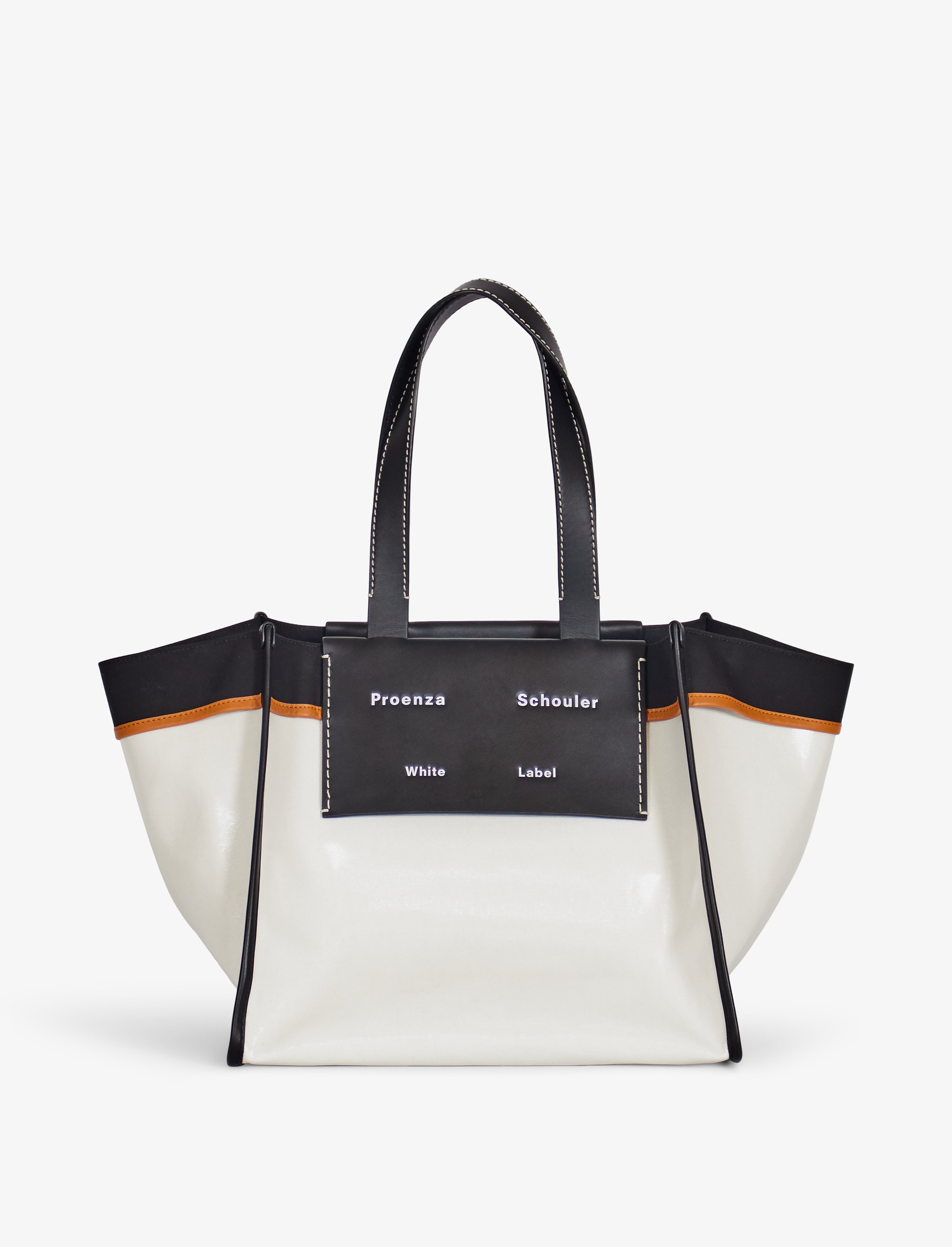 Large Morris Tote in Coated Canvas Proenza Schouler