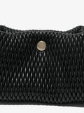 Detail image of Quilted Chain Tobo Bag in black