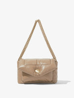 Front image of PS Harris Bag in light taupe