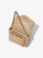 Interior image of PS Harris Bag in light taupe