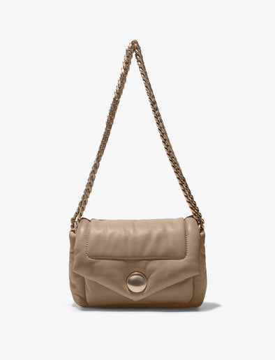 Front image of Small PS Harris Bag in light taupe