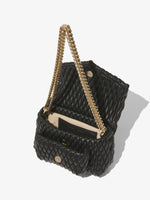 Aerial image of Small Quilted PS Harris Bag in BLACK