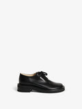 Side image of Calf Pipe Oxford in black