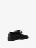 Back 3/4 image of Calf Pipe Oxford in black