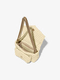 Interior image of Small Quilted PS Harris Bag in pale sand