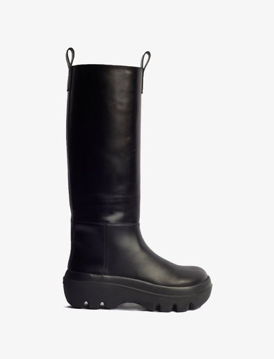 Front image of Storm Boots in BLACK