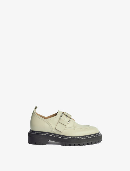 Lug Sole Buckle Oxfords Proenza Schouler