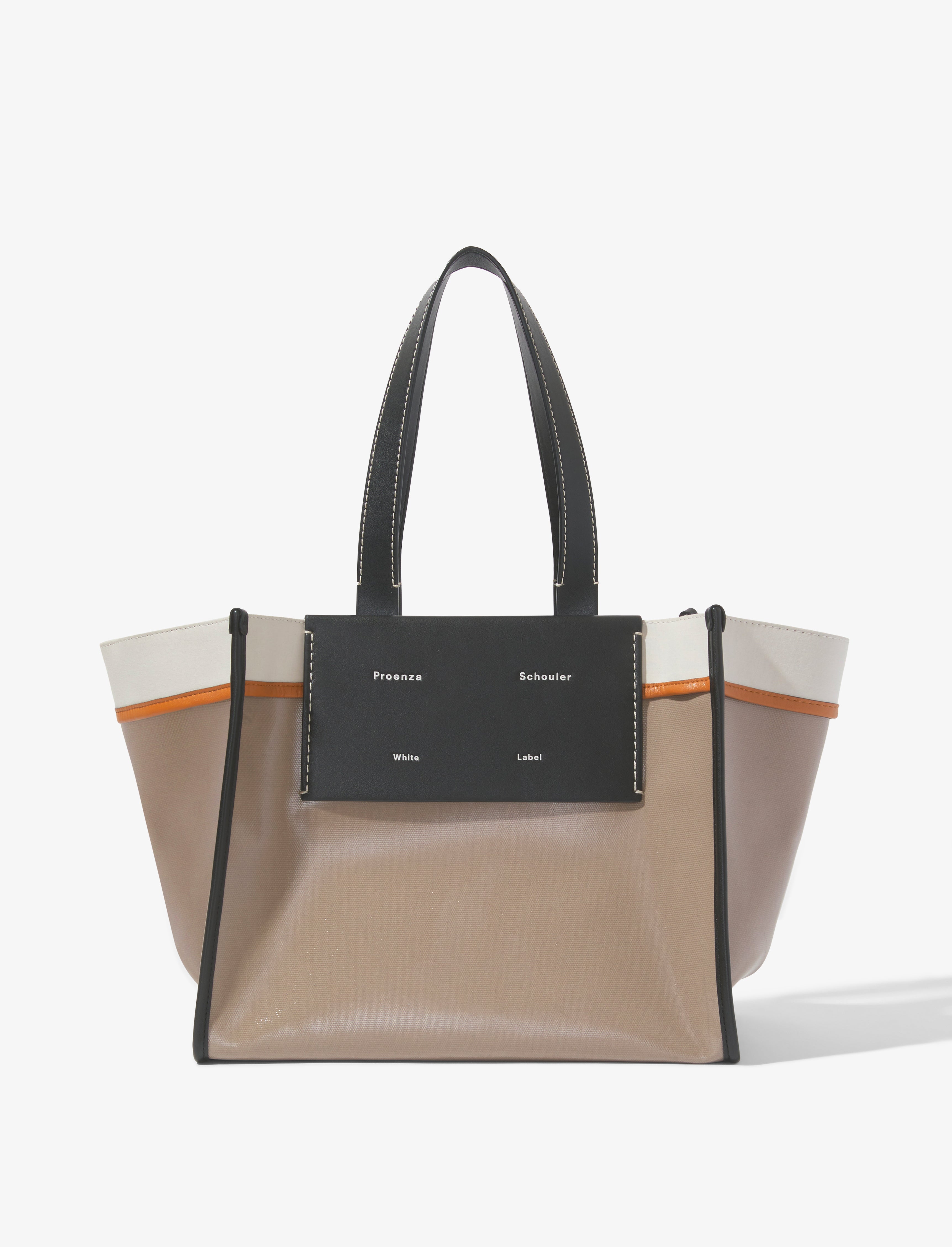 Large Morris Tote in Coated Canvas Proenza Schouler