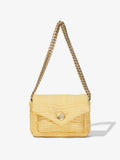 Front image of Small Raffia PS Harris Bag in NATURAL