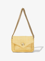 Front image of Small Raffia PS Harris Bag in NATURAL