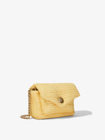 Side image of Small Raffia PS Harris Bag in NATURAL