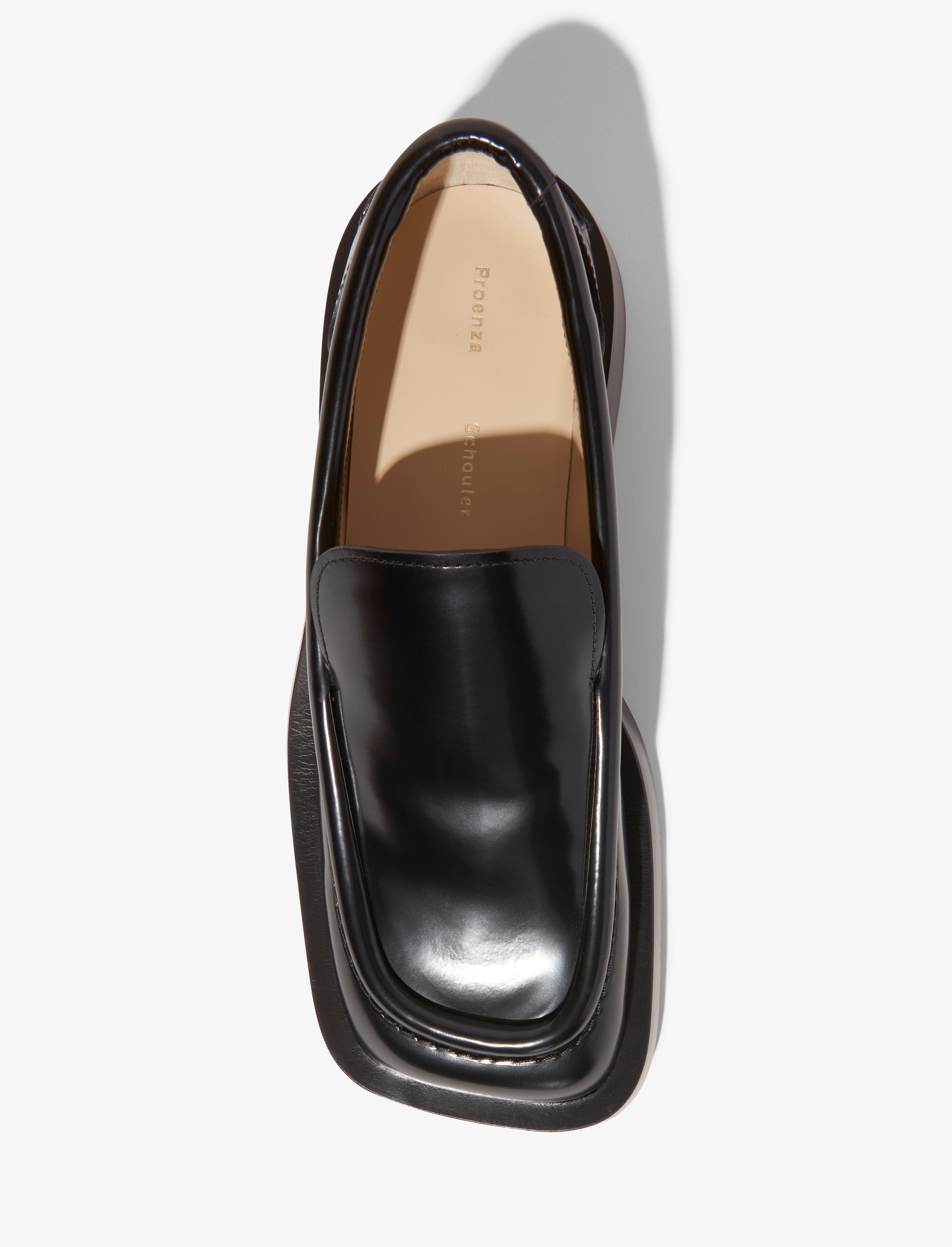 Square Loafers in Spazzolato Leather – Proenza Schouler