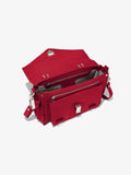 Aerial image of Medium PS1 shoulder bag in BORDEAUX