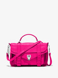 Front image of PS1 Medium Bag in FUSCHIA