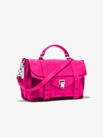 Side image of PS1 Medium Bag in FUSCHIA