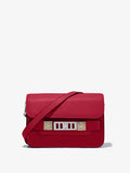 Front image of PS11 Mini Classic Bag in BORDEAUX