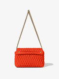 Back image of Small Quilted PS Harris Bag in Coral