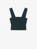 Still Life image of Knit Bustier Top in BLACK/DUSTY BLUE