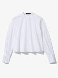 Still Life image of Eco Poplin Blouse in WHITE