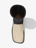 Aerial image of Square Loafer Stretch Boots in Natural