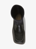 Aerial image of SQUARE LOAFER STRETCH BOOT in Black