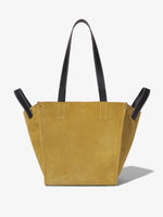 Back image of Large Mercer Suede Tote in FATIGUE