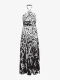 Still Life image of Dégradé Floral Halter Dress in BLACK/WHITE MULTI