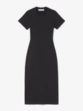 Still Life image of Short Sleeve Sweatshirt Dress in BLACK