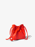 Side image of Drawstring Pouch in POPPY