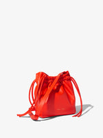 Side image of Drawstring Pouch in POPPY