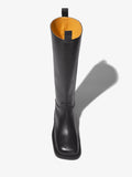 Aerial image of Square Riding Boots in Black