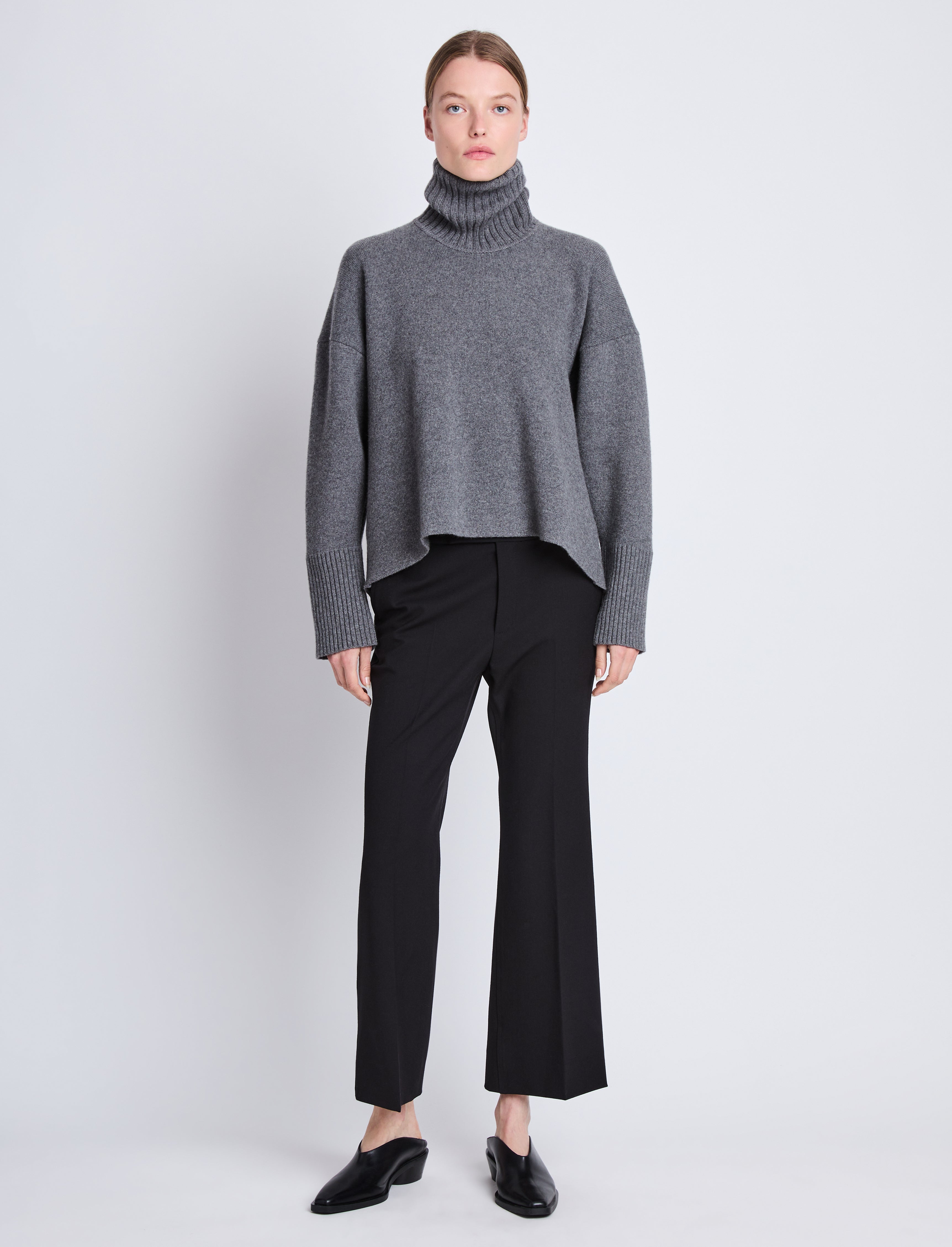 Sandra Turtleneck in Eco Doubleface Cashmere Proenza Schouler