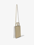 Front image of Small Twin Tote in STONE