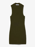 Still Life image of Sleeveless Cashfeel Mini Dress in FATIGUE