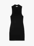 Still Life image of Sleeveless Cashfeel Mini Dress in BLACK