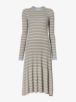 Still Life image of Stripe Knit Dress in PERIWINKLE MULTI