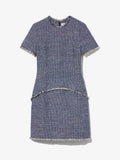 Still Life image of Tweed Mini Dress in BLUE MULTI