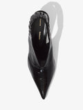 Aerial image of Spike Slingback Pumps in BLACK