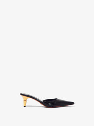 Side image of Spike Mules in BLACK