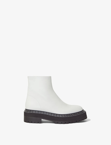 Proenza Schouler Lug Sole Platform Boots - Natural | Proenza Schouler  Official Site