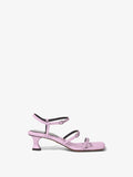 Front image of Square Sandals - 50MM in Light/Pastel Purple