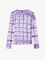 Still Life image of Tie Dye T-Shirt in PURPLE MULTI