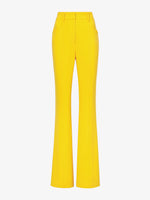 Flat image of Bi-Stretch Crepe Pants in lemon