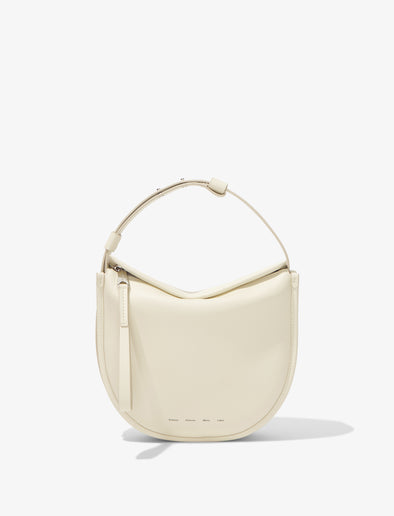 White Leather Medium shoulder bag